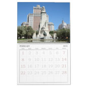 12 maanden Rond Schuurkalender Madrid Kalender (Feb 2026)