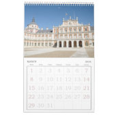 12 maanden Rond Schuurkalender Madrid Kalender (Mar 2026)