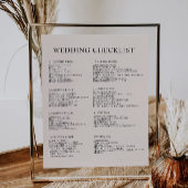 12 maanden Sage Boho Wedding Checklist