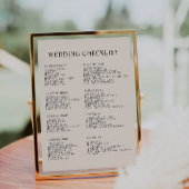 12 maanden Sage Boho Wedding Checklist