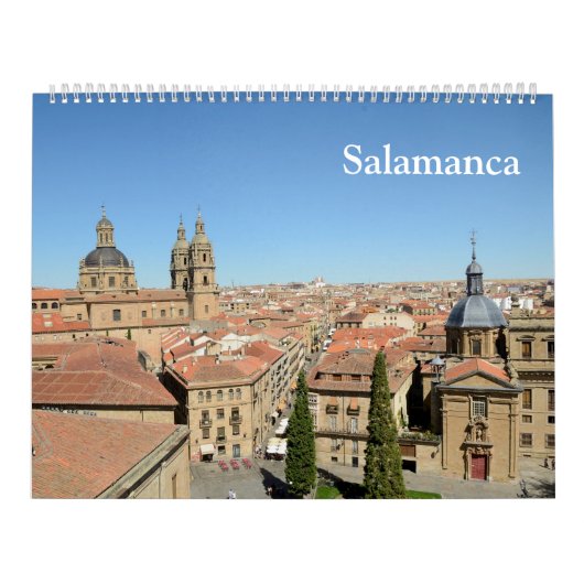 12 maanden Salamanca, Spanje fotokalender Kalender (Hoes)