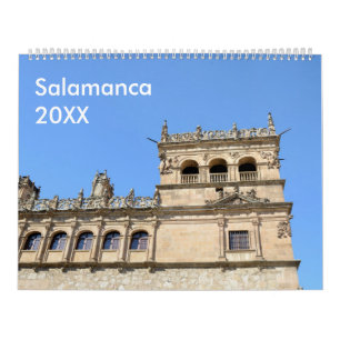 12 maanden Salamanca, Spanje Kalender