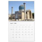 12 maanden Samarkand, Oezbekistan Kalender (Mar 2026)