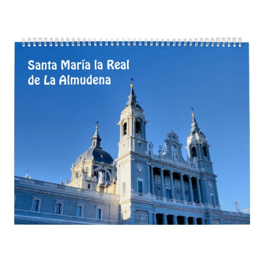 12 maanden Santa Maria la Real de La Almudena Kalender (Hoes)