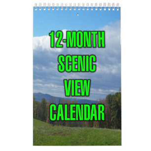 12-Maanden Schitterend Uitzicht Kalender