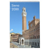 12 maanden Siena (Italië) Kalender (Hoes)