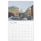 12 maanden Sint-Petersburg Kalender (Jan 2026)