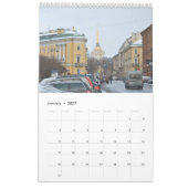 12 maanden Sint-Petersburg Kalender (Jan 2027)