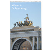 12 maanden Sint-Petersburg Kalender (Hoes)