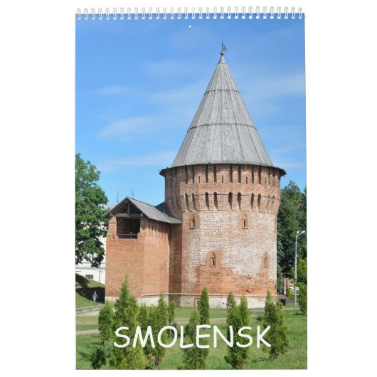 12 maanden Smolensk, Rusland Kalender (Hoes)