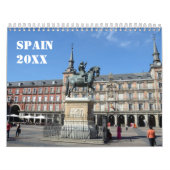 12 maanden Spanje wandkalender Kalender (Hoes)