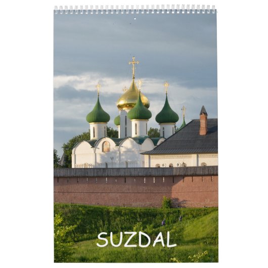 12 maanden Suzdal, Rusland Kalender (Hoes)