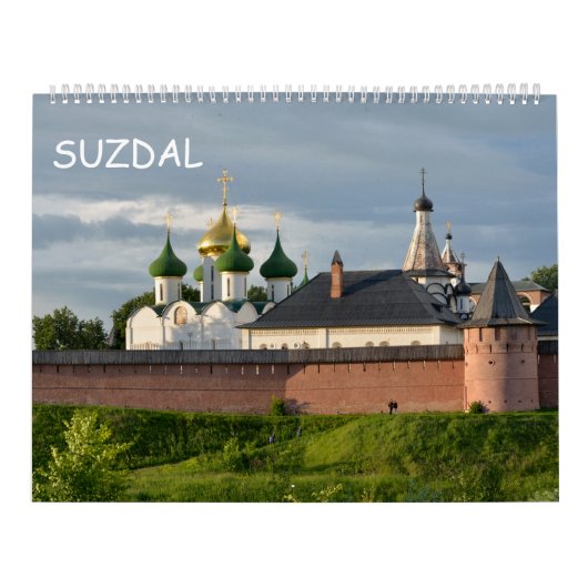12 maanden Suzdal, Rusland Kalender (Hoes)