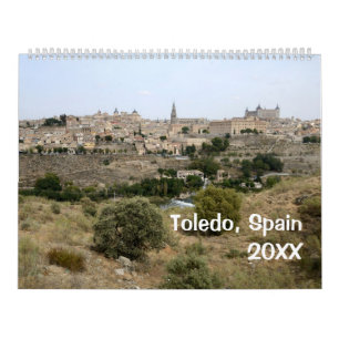 12 maanden Toledo, Spaanse wandkalender Kalender