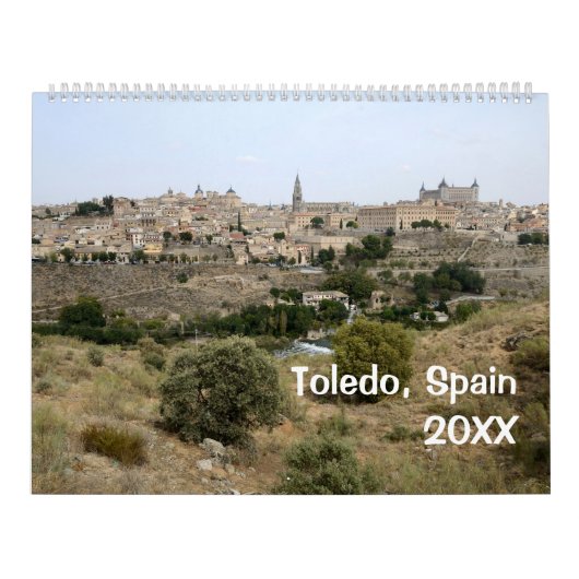 12 maanden Toledo, Spaanse wandkalender Kalender (Hoes)