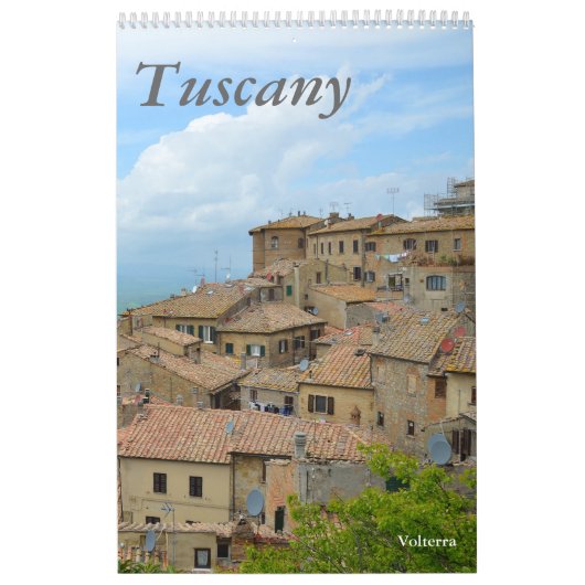 12 maanden Toscane, Italië fotokalender Kalender (Hoes)