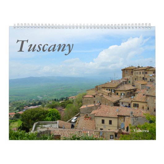 12 maanden Toscane, Italië fotokalender Kalender (Hoes)
