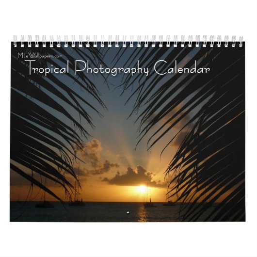 12 Maanden Tropische Fotografie, 3e Editie Kalender (Hoes)