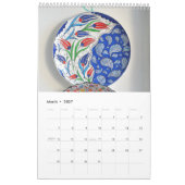 12 maanden turkse keramiek kalender (Mar 2027)