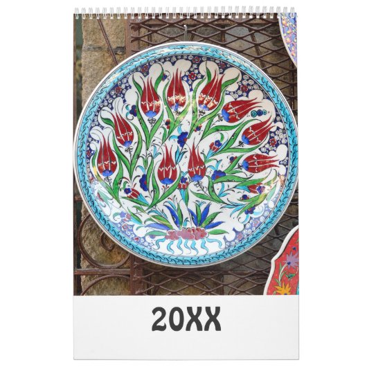 12 maanden turkse keramiek kalender (Hoes)