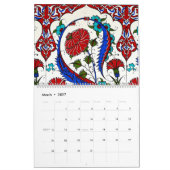 12 maanden Turkse tegels Kalender (Mar 2027)