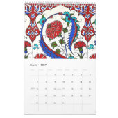 12 maanden Turkse tegels Kalender (Mar 2027)