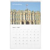 12 maanden Twee hoofdsteden Kalender (Mar 2027)