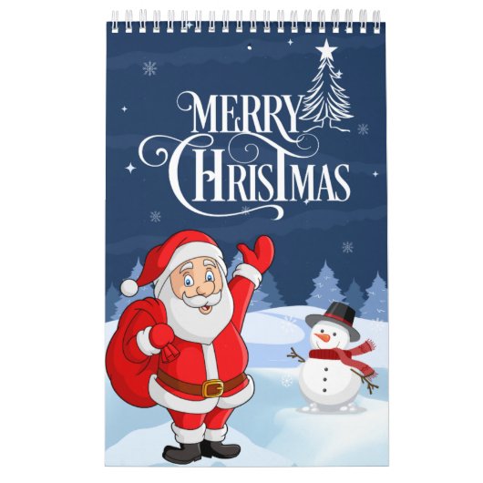 12 Maanden van Kerstmispret Bundel Muurkalender Kalender (Hoes)
