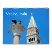 12 maanden Venice Photo Calendar Kalender (Hoes)