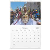 12 maanden Venice Photo Calendar Kalender (Feb 2027)