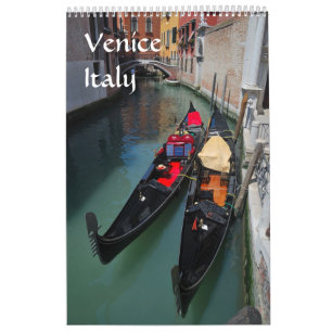 12 maanden Venice Photo Calendar Kalender