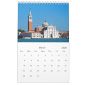 12 maanden Venice Photo Calendar Kalender (Mar 2026)