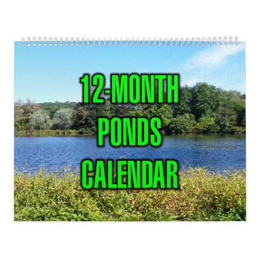 12-Maanden Vijvers Kalender (Hoes)