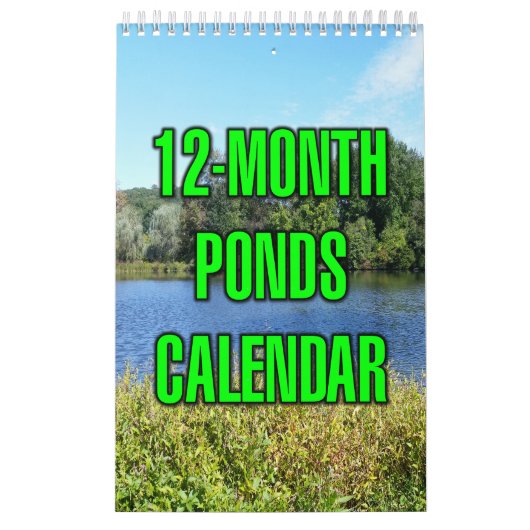 12-Maanden Vijvers Kalender (Hoes)