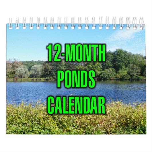 12-Maanden Vijvers Kalender (Hoes)