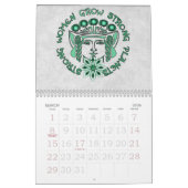 12 maanden vrouwelijke kracht kalender (Mar 2026)