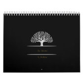 12 maanden wandkalender - pagan kalender (Hoes)