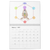 12 maanden wandkalender - pagan kalender (Feb 2027)