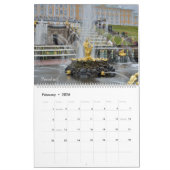 12 maanden wijken in Sint-Petersburg Kalender (Feb 2026)