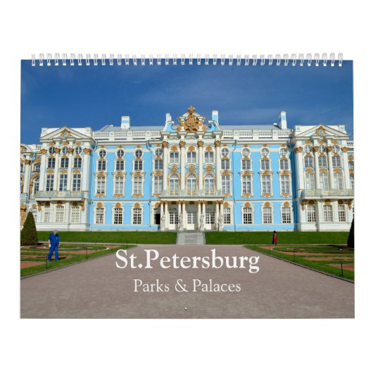 12 maanden wijken in Sint-Petersburg Kalender (Hoes)