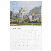 12 maanden wijken in Sint-Petersburg Kalender (Jan 2026)