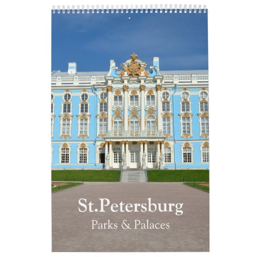 12 maanden wijken in Sint-Petersburg Kalender (Hoes)