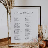 12 maanden Wildflower Wedding Checklist