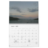 12 maanden zonsopgangen en zonsondergangen, 3e edi kalender (Mar 2027)