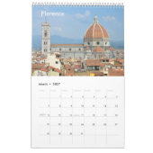 12-maandenkerken in Toscane Kalender (Mar 2027)
