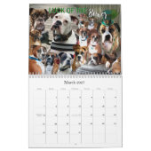 12-maands boxer Dog Life Calendar Kalender (Mar 2027)