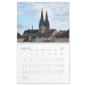 12-maands Europa Wall Agenda Kalender (Feb 2027)