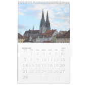 12-maands Europa Wall Agenda Kalender (Feb 2027)
