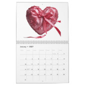 12-maands "Hartencalender" voor 2027 Kalender (Jan 2027)