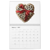 12-maands "Hartencalender" voor 2027 Kalender (Feb 2027)